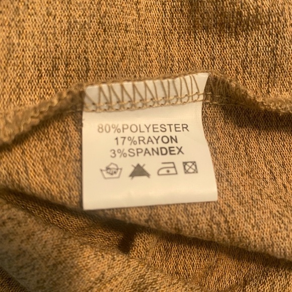 Velzera Boho Western Brown Mesh Fringe Pullover Blouse Shirt Size Small - Picture 6 of 8